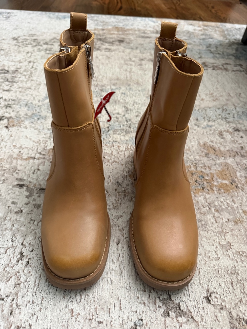 Blondo Women’s Tan Leather Boots Size 8.5